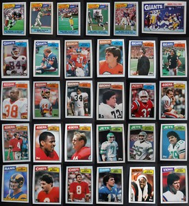 1987 Topps Football Cards Complete Your Set You U Pick From List 1-200
