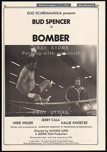 BOMBER__Original 1982 Trade print AD promo / poster__BUD SPENCER__JERRY CALA - Picture 1 of 1