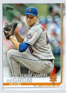 2019 Topps Series 1 #19 Jacob DeGrom Base League Leaders Lot of (15) Mets - Picture 1 of 1