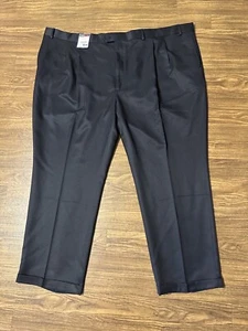 Roundtree & Yorke Mens Pants Travel Smart Flat Front Classic Fit - Picture 1 of 4