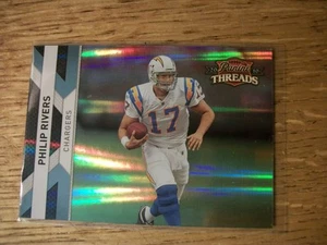 Cargadores Philip Rivers 2010 Panini Threads Platinum Holofoil #122 25/25 - Imagen 1 de 2