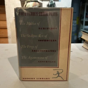 FOUR FAMOUS GREEK PLAYS Modern Library c.1929 HC/DJ - Picture 1 of 12