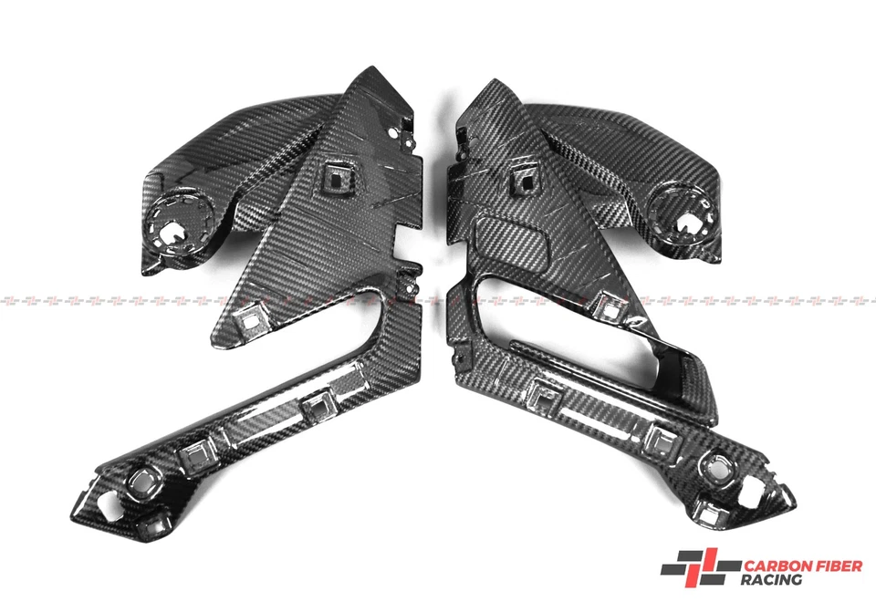 Paneles laterales superiores de fibra de carbono para BMW R1250RS 2021-2023 Foto 1 de 4