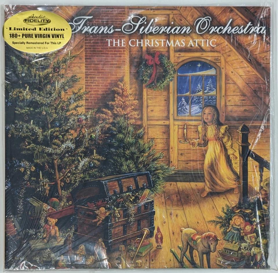 TRANS-SIBERIAN ORCHESTRA The Christmas Attic SEALED 180 Gram 2LP Audio Fidelity — 第 1/1 张图片