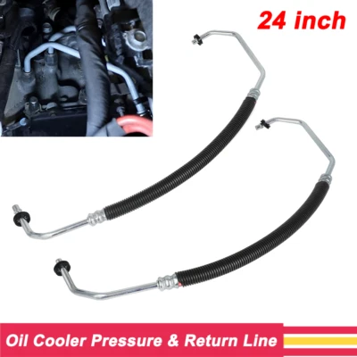 Línea de presión y retorno del enfriador de aceite de transmisión para Chrysler Dodge Grand Caravan Foto 1 de 4