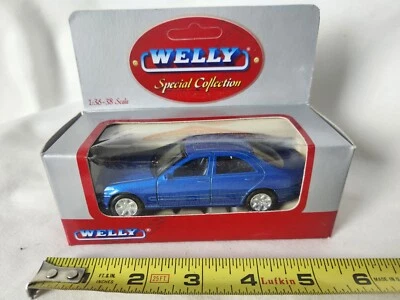 WELLY 9720 Mercedes Benz Clase S S500 1:38 Azul Diecast B26/89 Foto 1 de 4