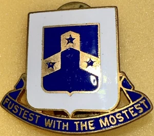 Prendedor de colección 278º Batallón de Infantería Blindada Fustest with the Mostest, C.P.Co.NYC - Imagen 1 de 3
