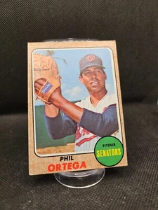 1968 SENATORS PHIL ORTEGA #595 VINTAGE -- FREE SHIPPING!!! - Picture 1 of 2