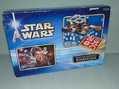 Star Wars Episode II 2 Attack of the Clones Rescue on Geonosis Board Game 2002 - Image 1 of 4