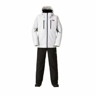 Daiwa DW-9020 Pvc Ocean overalls winter suit White XL From Stylish anglers Japan - Image 1 of 4