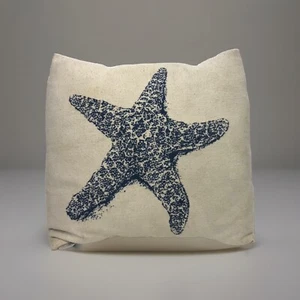 David Fussenegger Throw Pillow Starfish 17 x 17” - Picture 1 of 5