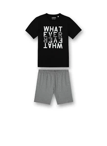 Boys Shorty/Narrow Pajamas, Black-Grey V.V.Sanetta size 152-188 - Picture 1 of 1
