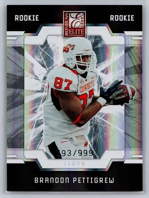 2009 Donruss Elite #110 Brandon Pettigrew #/999 - Image 1 of 2