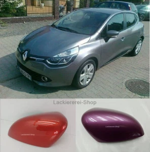 AUßENSPIEGEL KAPPE/GEHÄUSE LACKIERT IN WUNSCHFARBE NEU für Renault Clio 12-19  - Bild 1 von 7