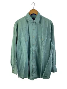 PENDLETON/Long Sleeve Shirt/L/Silk/GRN - Picture 1 of 4