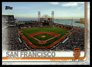 2019 Topps #616 Oracle Park - Picture 1 of 2