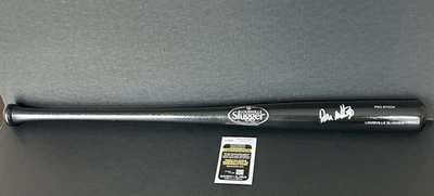 Don “ THE HITMAN” Mattingly Signed New York Yankees Louisville Slugger Bat - Image 1 of 3