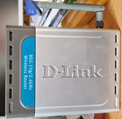 D- LINK WIRELESS  ROUTER 803.11G/2.4GHz - Bild 1 von 2