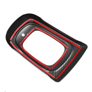 ABS Carbon Fiber Gear Shift Panel Center Console Cover Trim Fits For RUSH 20 REL - Picture 1 of 8