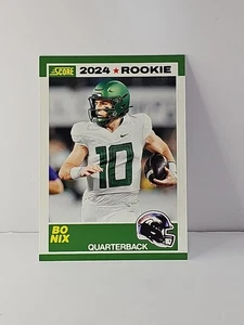 2024 Score - 35th Anniversary Rookie Bo Nix #9 (RC) - Picture 1 of 2