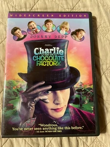 Charlie and the Chocolate DVD *Used from my private collection* No Refunds - Picture 1 of 1