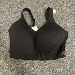 Nuevo con etiquetas Sujetador Calia Go All Out Negro Puro WAX17105 Alto Soporte Inalámbrico - 34E - Imagen 1 de 3