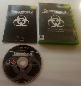 Conspiracy Weapons of Mass Destruction Xbox Original PAL CIB Juego - Imagen 1 de 6