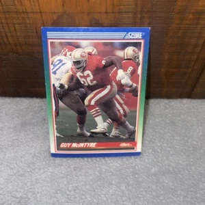 Vintage 1990 NFL Guy McIntyre Score Sports Trading Card 354 San Francisco 49ers - Picture 1 of 5