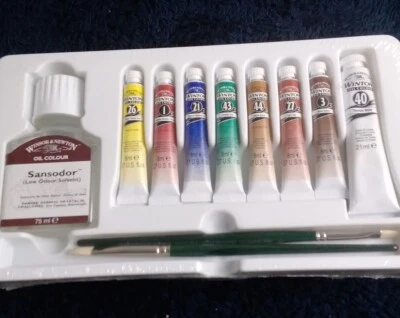 Windsor Newton oil paint tubes oil colour NEW - Image 1 of 4