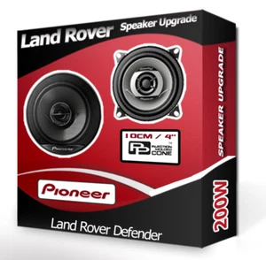 Land Rover Defender Front Dash speakers Pioneer car speaker kit + adapters 210W - Picture 1 of 1