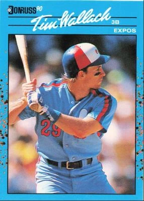 1990 Donruss Best of the NL Tim Wallach Montreal Expos #55 - Image 1 of 2