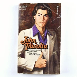 John Travolta Illustrated Biography by Munshower Vintage Paperback Book Sweathog - Picture 1 of 4