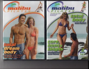 LOT OF SIX DIFFERENT MALIBU PILATES DVDS.  ALL ARE NEW & SEALED.  FREE SHIPPING! - Picture 1 of 6