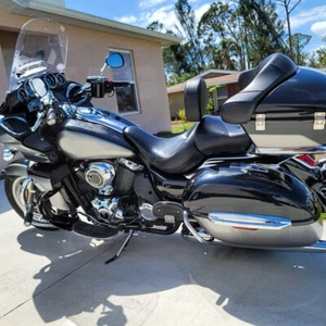MOFUN Quick Release Driver Backrest For Kawasaki 1700 Nomad, Voyager, Classic - Picture 1 of 6