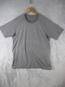 Lululemon shirt Men Sz 2XL Metal Vent Tech 2.0 Workout Short Sleeve Gray - Picture 1 of 12