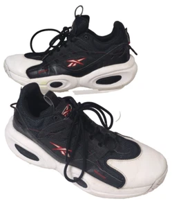 Reebok Iverson Solution Mid Basketball Sneakers Black White Mens Size 11 GY0931 - Picture 1 of 11