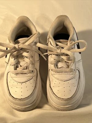Nike Zapatos Niño Pequeño Fuerza Aérea 1 Bajo En Todo el Mundo Bebé 9C Blanco Tenis CN8541-100 Foto 1 de 4