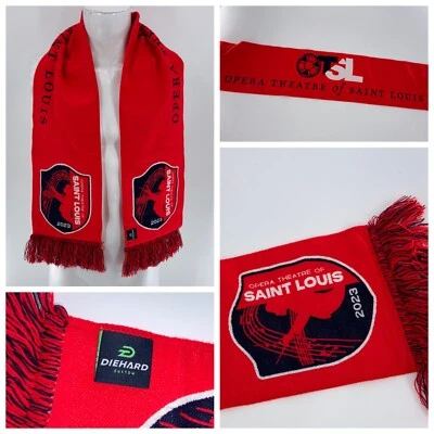 St Louis Opera Theatre Scarf - 2023 OTSL STL Football Club Acrylic YGI N4-112 - Image 1 of 4