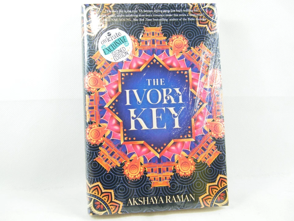 Ivory Key Owl Crate Edition by Akshaya Raman (2022, Hardcover)