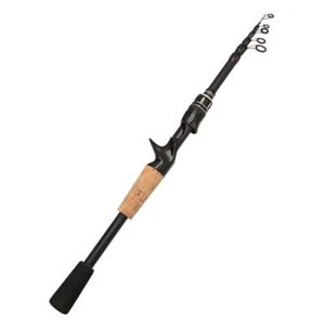 Canne à pêche télescopique Baitcasting pour truite carpe (poignée de pistolet de - Photo 1/12