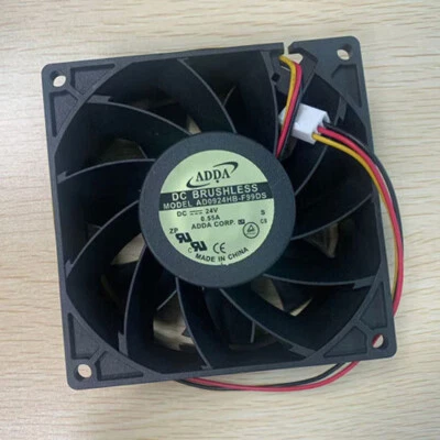 1X New ADDA AD0924HB-F99DS Cooling Fan 9238 DC24V 0.55A 3Pin Fast Shipping - Image 1 of 2