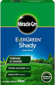 Miracle-Gro Evergreen Shady Dry Grass Seed Premium Quality Seed 420g - 14m2 - Picture 1 of 4