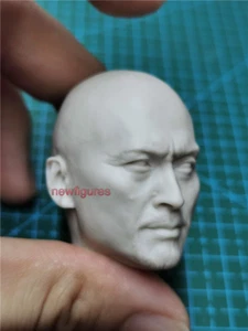 1/6 Last Samurai Ken Watanabe Head Sculpt Carving F 12" Male Action Figure Body - Picture 1 of 6