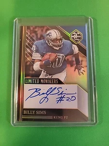 2023 Limited - Limited Monikers - Billy Sims - /49 Lions - Picture 1 of 2