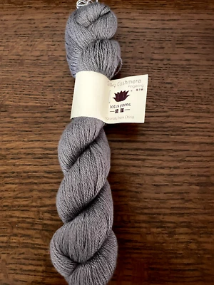 NEW-Silky Cashmere Lotus Yarns- 2oz/400yd/55gm-Fingering - Silk/Cashmere-Destash - Image 1 of 4