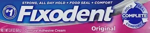 Fixodent Denture Cream 2.4 Oz - Picture 1 of 1