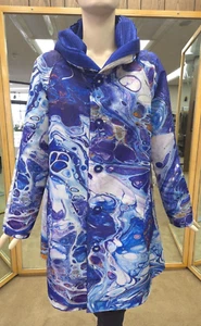 UBU 36″ Reversible Parisian With Pockets; Purple Maze - Picture 1 of 5