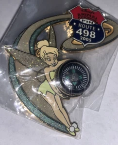 Disney Pin Tinker Bell Route 498 Event Le 500 Compass Gift - Picture 1 of 1