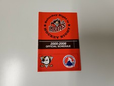 RS20 Portland Pirates 2005/06 Minor Hockey Pocket Schedule - Dunkin' Donuts