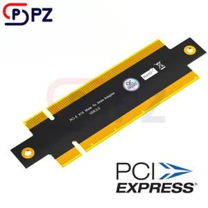 New PCI-E 16x 3.0 Male-to-Male Adapter Meeting PCI-E 3.0 SPEC - Picture 1 of 5